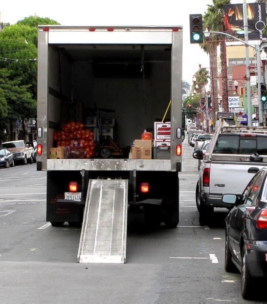 How businesses deal with the problems Double-park and pay for any tickets Park nearby and deliver with hand-truck Try to make the delivery again later Have merchant pick up order at another location