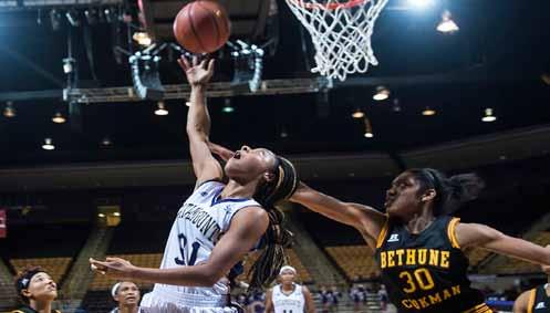 WHAT TO WATCH: Freshman guard Raziyah Farrington leads Western Carolina in scoring averaging 10.3 points per game - the only player averaging in double figures.