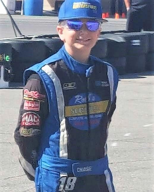Being a professional inside and outside the race car is something that his Mom and Dad