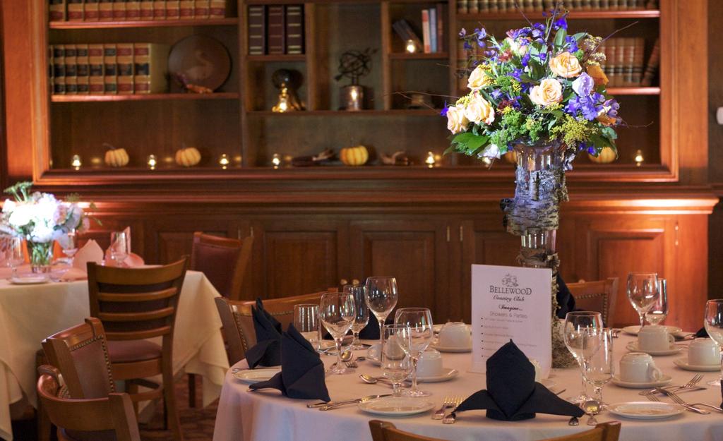 Saturday, October 8: The Main Dining Room is closed for Private Event.
