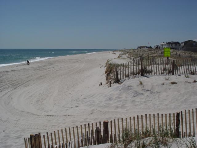 Figure 177. Taylor Avenue has a lower, but wider dune that is easily reached by minor northeast storms.
