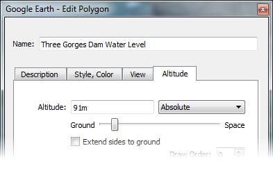 Question 4: At what absolute height does your polygon match the water level from the satellite