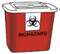 Disposal bag bio-hazardous waste 30x50cm with "Bio Hazard" printed, yellow, autoclavable polypropylene reusable materials (disinfection) and disposable material