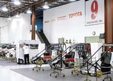 Every effort in the design process was made to make sure the environment of the race shop was conducive to an organized workflow with plenty of space for storage of the race vehicles as well as the