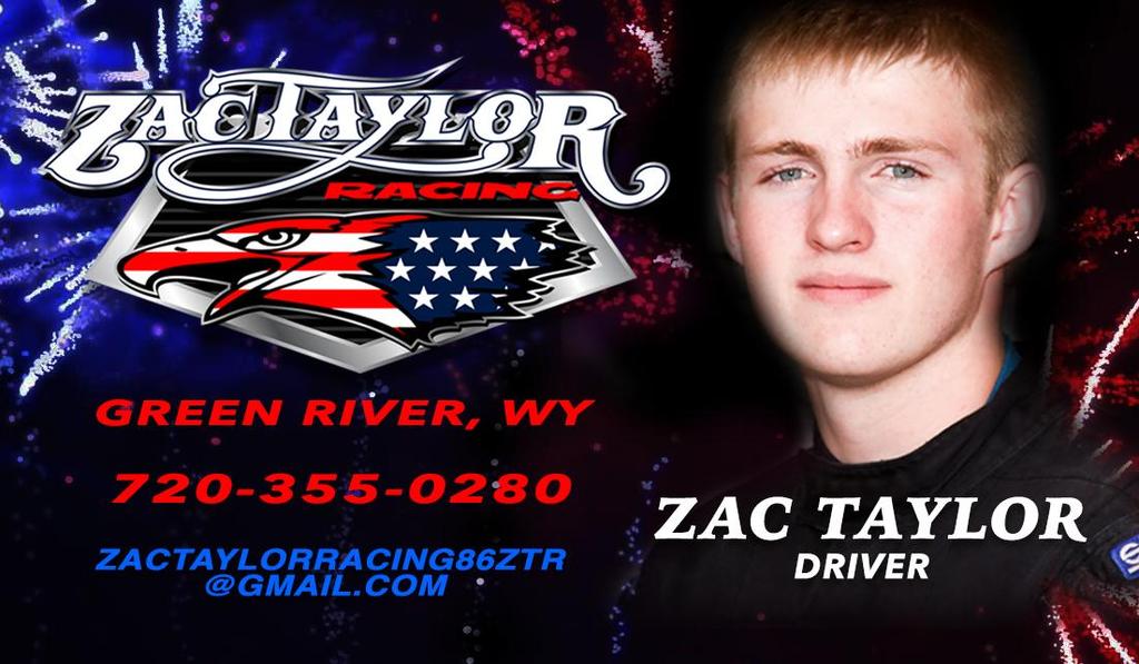 Contacts and Research Links ZAC TAYLOR RACING: Phone: 720-355-0280 Email: zactaylorracing8