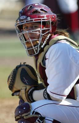 #35 ROBIN AHRBERG CATCHER FRESHMAN Stillwater, Okla. (Stillwater) Started 46 games on the season with 35 behind the dish and 14 as the designated player.
