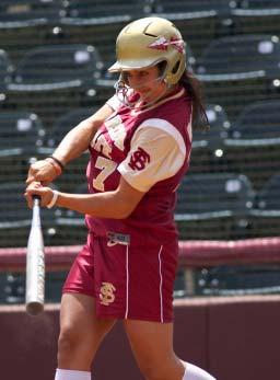 #7 MONICA MONTEZ OUTFIELD FRESHMAN L/R Corona, Calif. (Corona) Named the 2007 ACC Freshman of the Year.. Earned Second-Team All-ACC honors, the first for an FSU freshman since 2005.