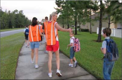 Walking School Bus Parent led walking group