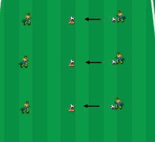 Backyard Soccer - World Cup Passing! This backyard soccer game is great for coaching kids how to pass the soccer ball correctly and accurately.