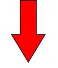 Three arrows down- Indicates a dangerous section and caution must be taken