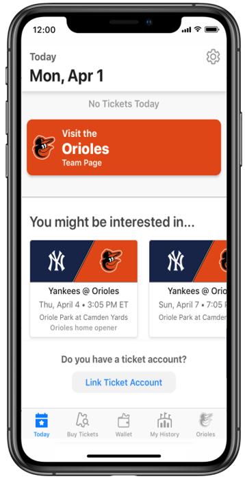 com email asking you to grant access to the app. Tap Grant Access from the email and then reopen the MLB Ballpark app and pull-to-refresh your Wallet by holding and pulling down the screen.