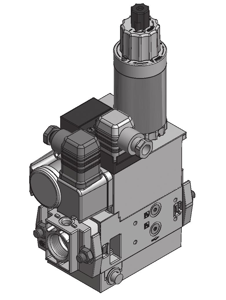 GasMultiBloc Combined regulator and safety shut-off valves MB-ZRD(E) 05 - B0 7. Edition 08.5 r.