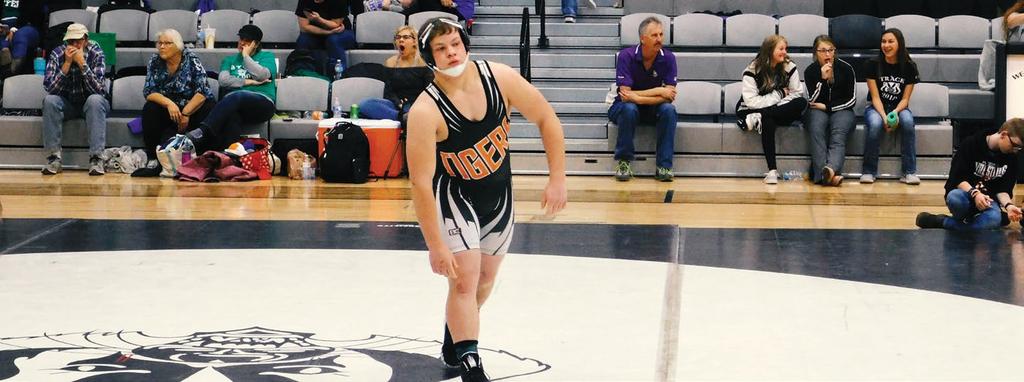 Some wrestlers simply put the ankle band on the same leg every time. But what Jade Cozart of Cheyenne Wells High School does is different. It s special.