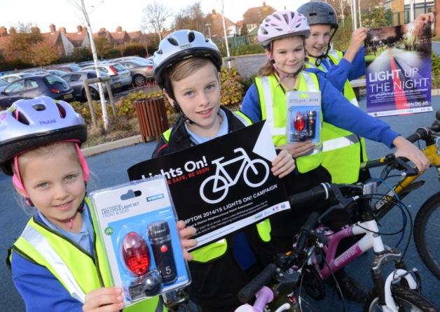 Neighbourhood Watch campaign. The winter campaign to promote cyclists being more visible during the darkest months has been supported at school with posters displayed at access points.