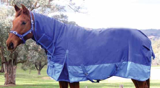 Anti rub satin in SUMMER shoulders and tail flap. Clip chest straps and double cross over surcingles and rump darts for a moulded fit. X-CALIBUR 1200 RUGS were $124.95 NOW $118.