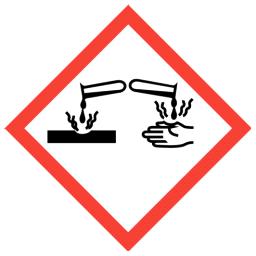 Classification of the chemical: Acute Oral Toxicity - Category 4 Eye Damage - Category 1 The following health/environmental hazard categories fall outside the scope of the Workplace Health and Safety