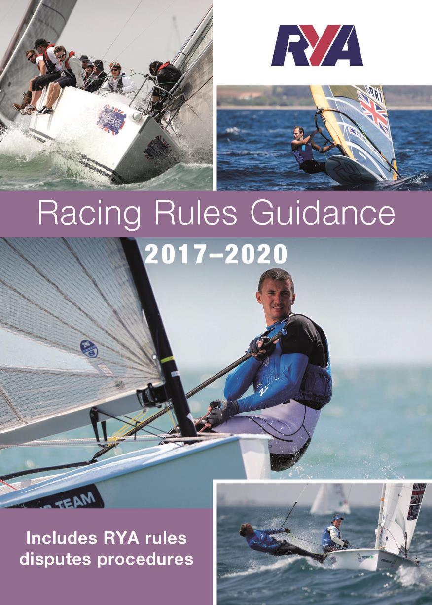 The RYA Racing Rules Guidance book including details of Changes to the Racing