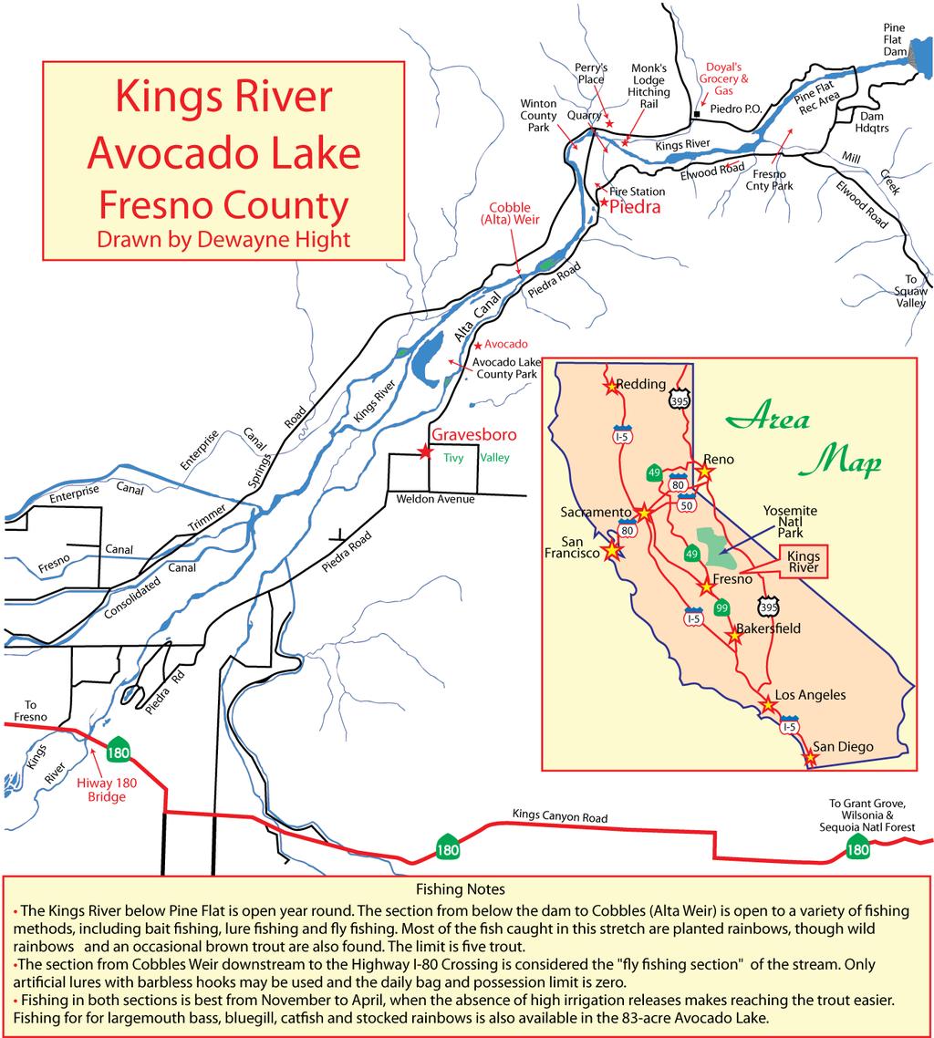 King River and Avocado Lake Check out the