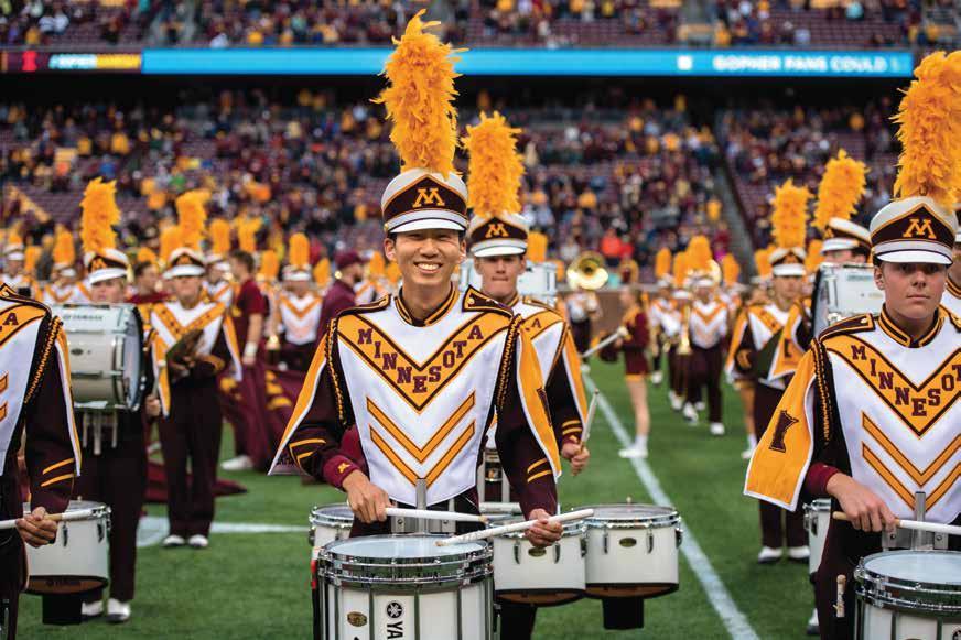 tradition never graduates Homecoming is a time-honored tradition dedicated to honoring the spirit of the University of Minnesota.