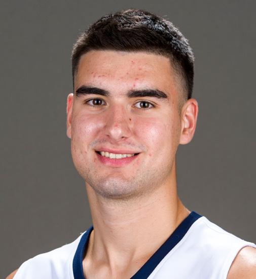 #14 dusan ristic sophomore» center» 7-0» 255 novi sad, serbia (sunrise christian) Recorded first two career games of 10+ rebounds in first four games of this season His 61.