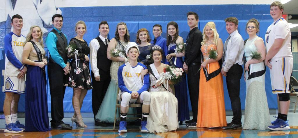 NV 2018 Winter Homecoming On Saturday, February 17, 2018, North Vermillion upset South Putnam 55-40 to win their Homecoming.