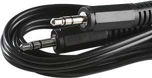 Audio Cable, Stereo Phone Plug to Plug, 2m Specifications: Cable Length Connector Type A Connector Type B Jacket Colour : 2m : 3.5mm Stereo Phone Plug : 3.5mm Stereo Phone Plug : Black 2,000 A 3.5ST.