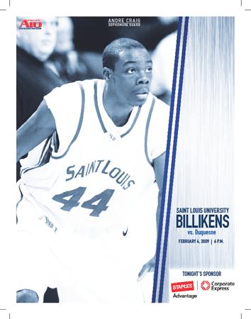 Game Sponsorship Corporate Express A Staples Company received a game sponsorship on February 4, 2009 when the Billikens played Duquesne.