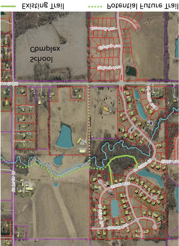 6. Plans shall be consistent with a future mid-block crossing that aligns with the existing north/south right-of-way near the northeast corner of the property, and a trail that connects to Piper
