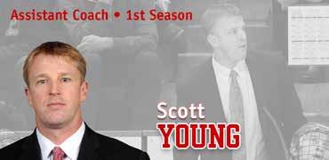 Former Boston University, Olympic and National Hockey League standout Scott Young was promoted to assistant coach on head coach David Quinn s staff in September 2015. He returned to Commonwealth Ave.