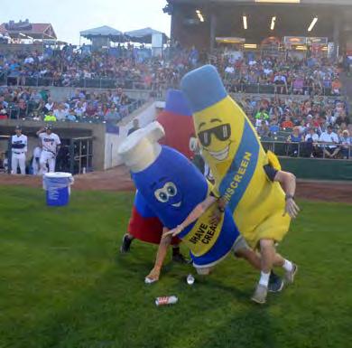 Promotions On-Field Promotions Among the many things that make minor league baseball fun are the On-Field Promotions.