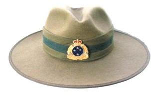 The Slouch Hat The most distinctive part of the Light Horse uniform was the slouch hat with the emu feathers.