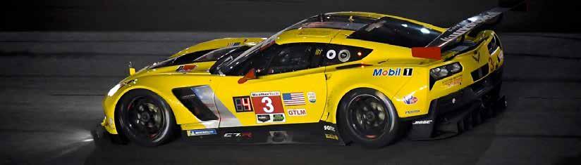 6 7 WORKING SEAMLESSLY Fresh off their second IMSA WeatherTech scar GT Le Mans championship in five seasons, Jan Magnussen and Antonio Garcia are again paired as co-drivers aboard the No.