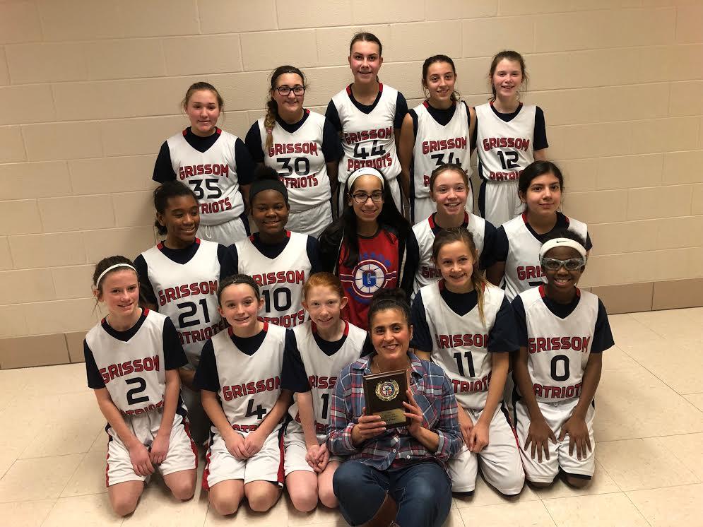6 th /7 th Grade Girls Basketball Congratulations to the Lady
