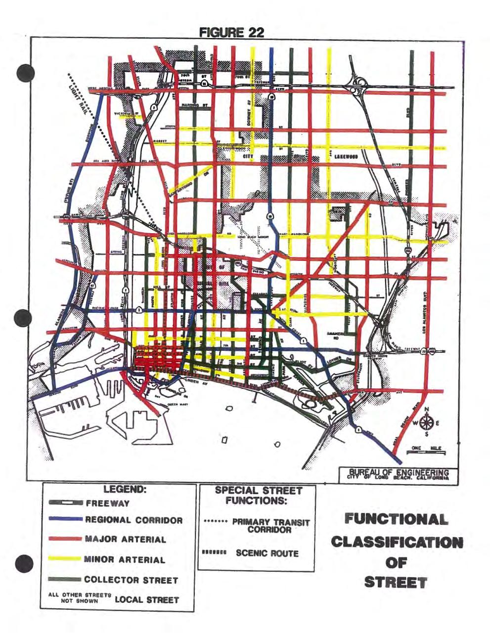 1991 Transportation Element Regional Corridors