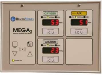 signals master alarm panel of switch-over