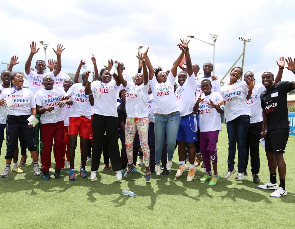 EAST AFRICA PEACE FESTIVAL 2015 FESTIVAL HIGHLIGHTS - PREMIER SKILLS COMMUNITY COACH TRAINING SESSIONS A new addition to the festival this year was the Premier Skills Community Coach training
