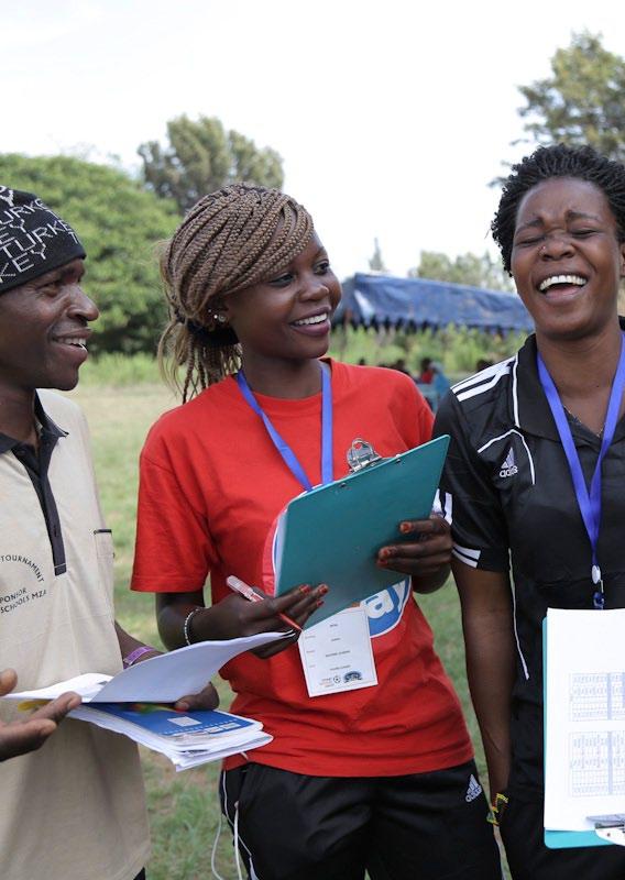 festival highlights - the youth forum The first activity of the East Africa Festival was training young leaders in the football3 methodology used in the tournament, enabling them to act as mediators