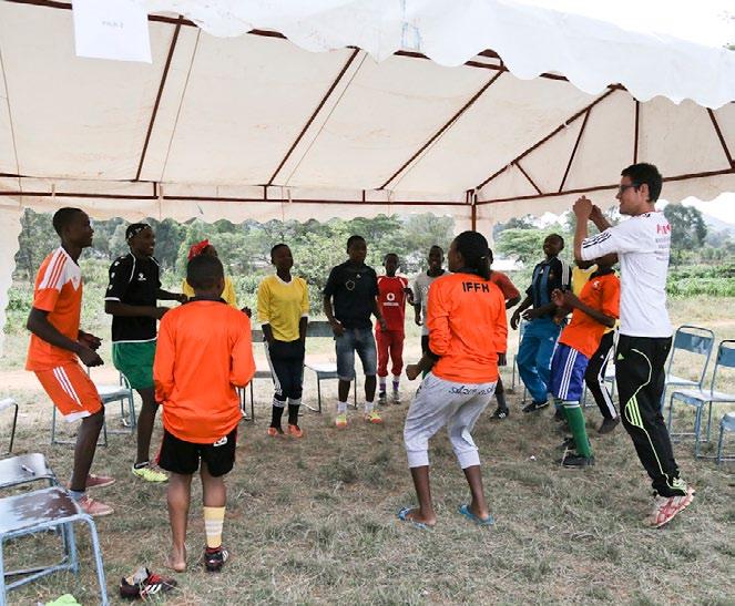 festival highlights - the youth forum The young leader coordinators were supported by streetfootballworld staff and by an experienced football3 mediator from TYSA, Francis Ojilo, but the fact that