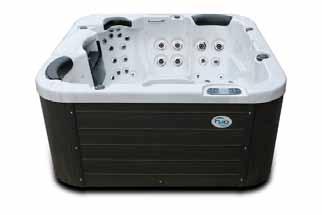 4000 Series 4 Person Hot Tub 4500 Series 6 Person Hot Tub The 4000 series hot tub has a twin pump for extra power.