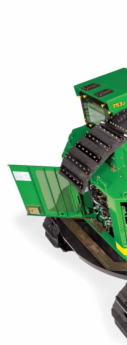 Cuts costs while cutting timber. Cutting wood isn t the only area where your John Deere tracked feller buncher excels.