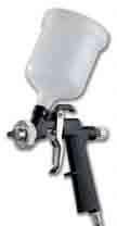 SPRAY GUN AND ACCESSORIES/ SPARE PARTS NYCA VS GRAVITY FEED AIRBRUSH WITH CARBON NYLON HANDLE Tank capacity: 500 cc