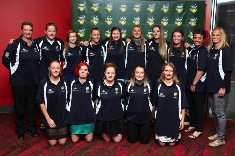 2016 Australian Team: Under 22 Women* Samantha Dixon (Queensland) Carly Leeson (New South Wales) Blayne Gibbs (Queensland) Courtney Hewitt (Queensland) Maddie Wright (Victoria) Adelaide Campion
