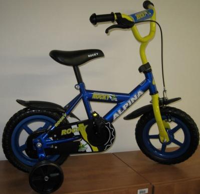 Product: Children's bicycle Brand: Alpina Rocky Name: Alpina Type/number of model: Alpina