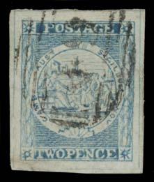 Prestige Philately - General Public Auction No 139 Page: 11 NEW SOUTH WALES - 1850-51 Sydney Views (continued) 267 G A- Lot 267 TWO