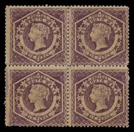Prestige Philately - General Public Auction No 139 Page: 17 NEW SOUTH WALES (continued) Lot 292 292 * A C1 1860-72 Perforated Diadems Perf 13 6d purple SG 165