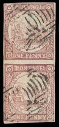 Prestige Philately - General Public Auction No 139 Page: 2 NEW SOUTH WALES - 1850-51 Sydney Views [The stamps in this section were selected for their