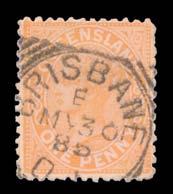 Prestige Philately - General Public Auction No 139 Page: 29 QUEENSLAND - Postmarks (continued) 356 SC 357 S A/A+ Ex Lot 356 BRISBANE: squared-circle 'BRISBANE/ A /OC16/88/QL' (B2-), and similar with