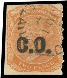 Prestige Philately - General Public Auction No 139 Page: 34 SOUTH AUSTRALIA - Official Stamps - Departmental Overprints (continued)