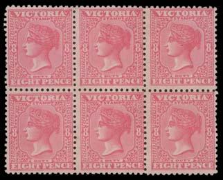 Prestige Philately - General Public Auction No 139 Page: 56 VICTORIA (continued) Lot 478 478 * A 1885-95 New