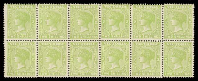 Prestige Philately - General Public Auction No 139 Page: 57 VICTORIA (continued) Lot 482 482 */** A/A- 1885-95 New